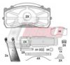 CASALS BKM1277 Brake Pad Set, disc brake